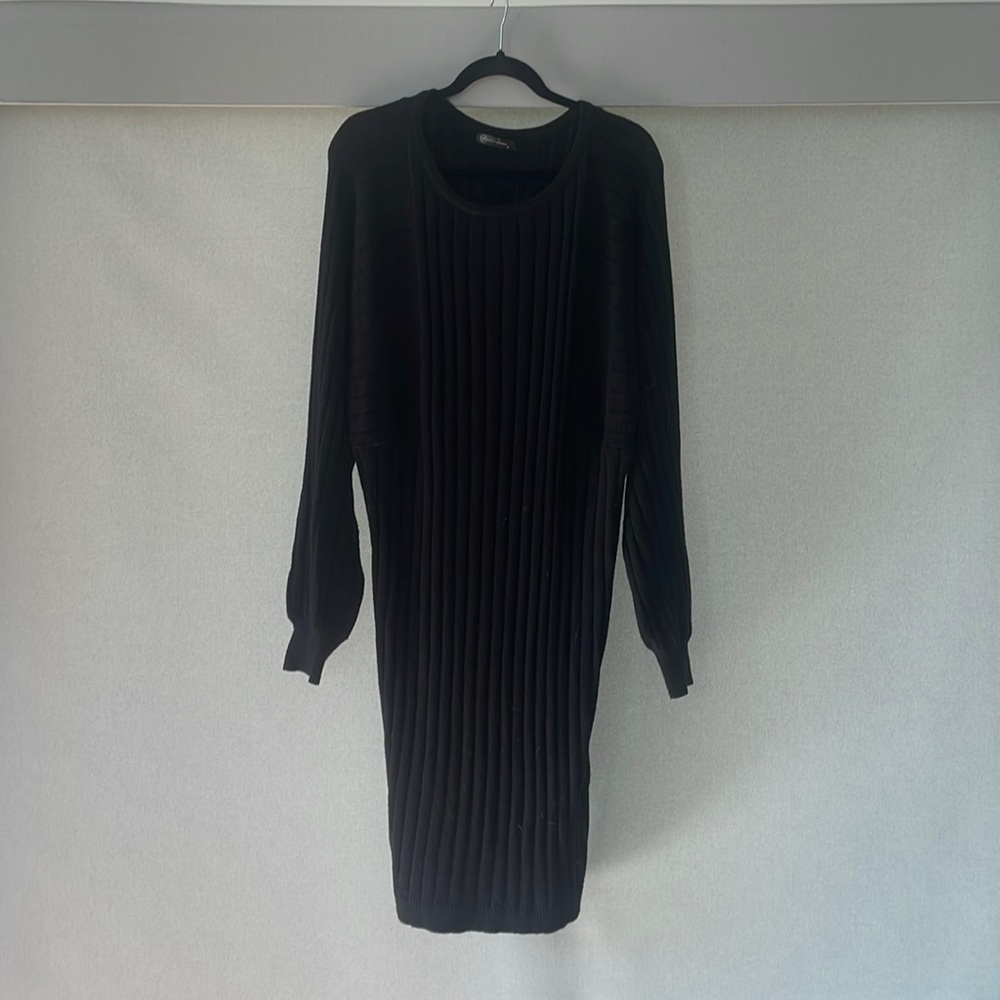 Black pretty garden dress